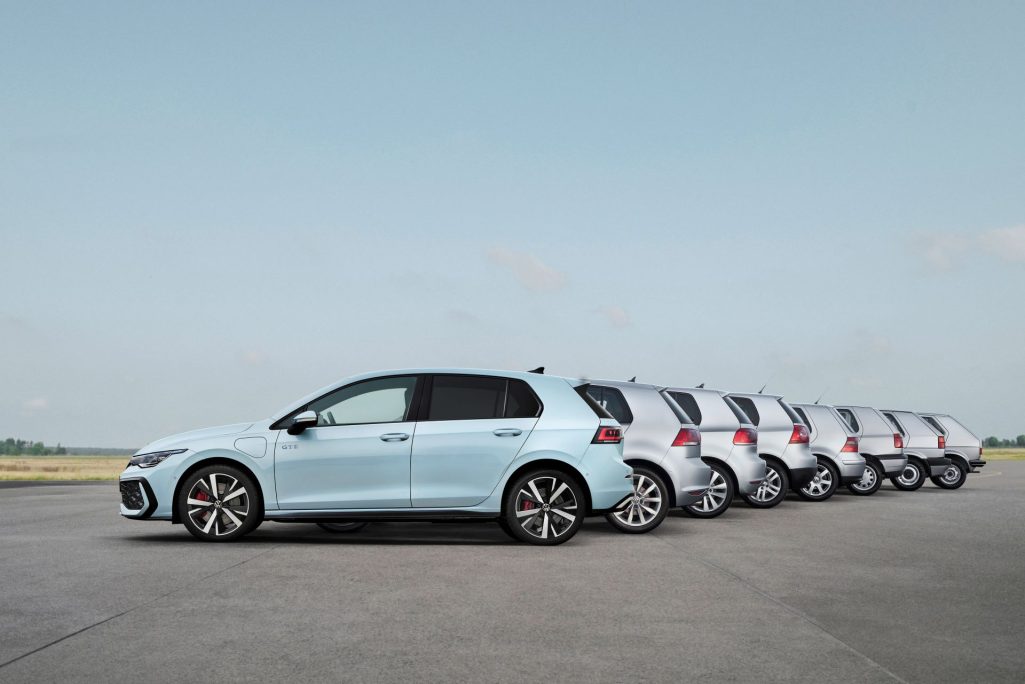 Volkswagen marks a milestone 50 years of the golf
