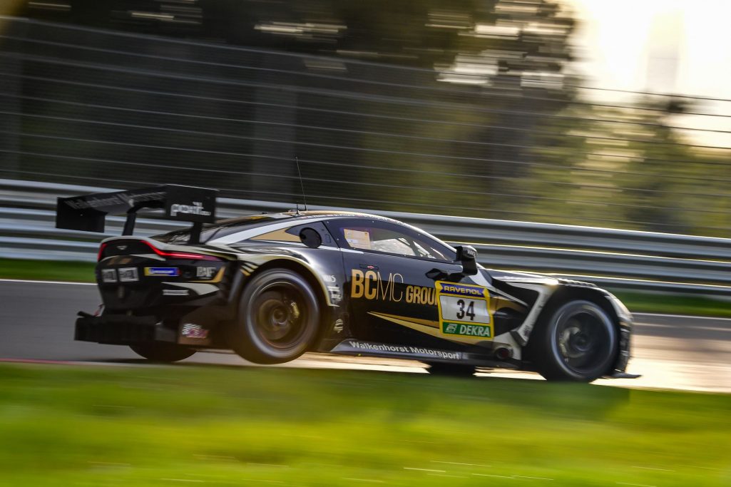 Aston Martin Vantage Gt3 Takes On Nurburgring