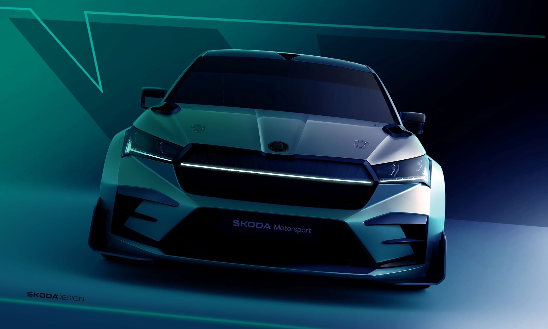 Skoda unveils the enyaq rs race pioneering sustainability in motorsport with electric innovation