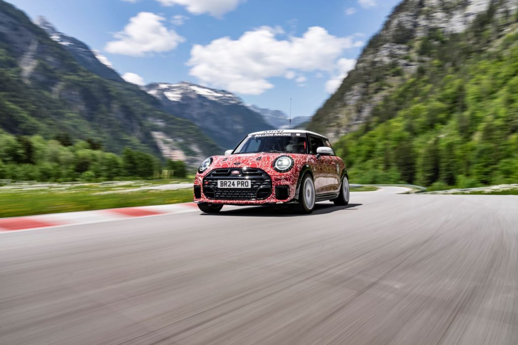 Speed Heritage And Power The New Mini John Cooper Works Takes On Nurburgring