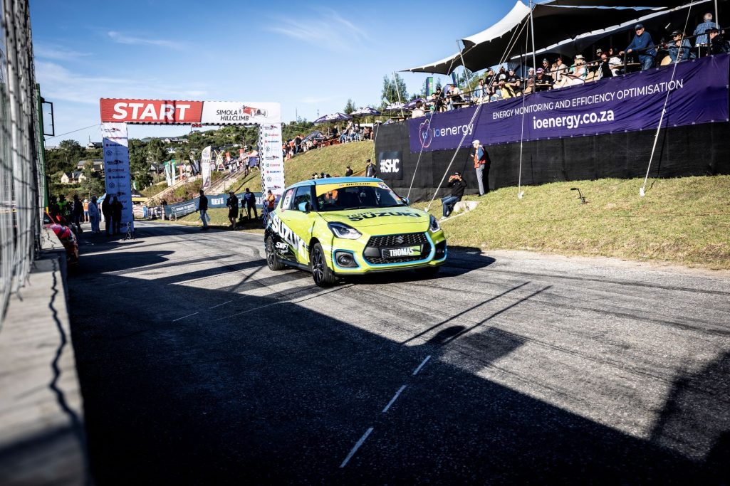 Suzuki dominates simola hill climb with record breaking performance