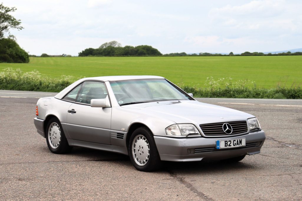 Historic Mercedes Benz 500sl Once Owned By Racing Legend Sir Stirling Moss Up For Sale