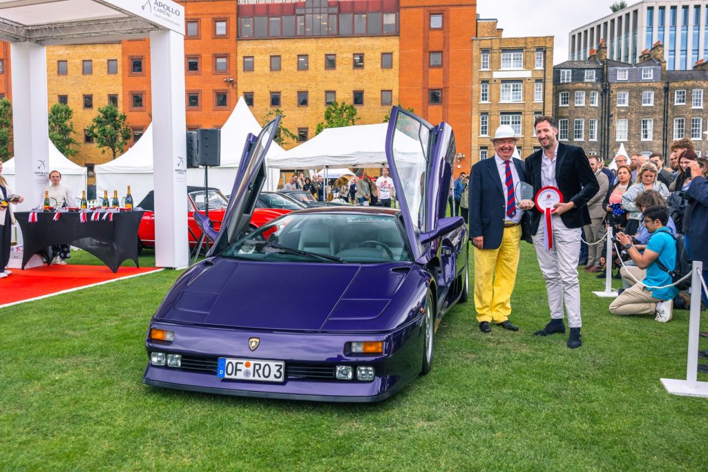 Penthouse Liveried Hesketh 308e Honored With Chairmans Award At Hac Event