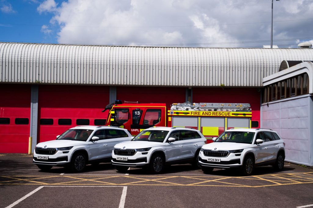 Skoda Kodiaq Joins Hampshire And Isle Of Wight Fire And Rescue Fleet For Enhanced Response Capabilities