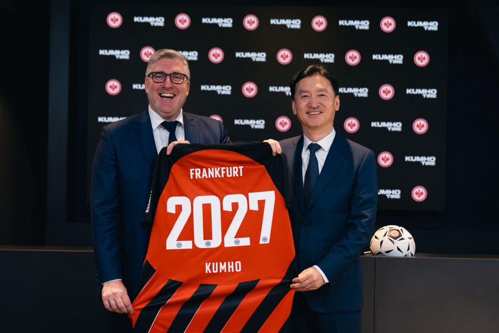 Kumho Tire Joins Forces With Eintracht Frankfurt In A Three Year Strategic Deal