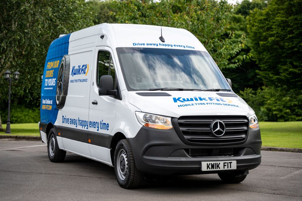 Kwik Fit Expands Mobile Tyre Fitting Fleet With 100 New Mercedes Benz Sprinters