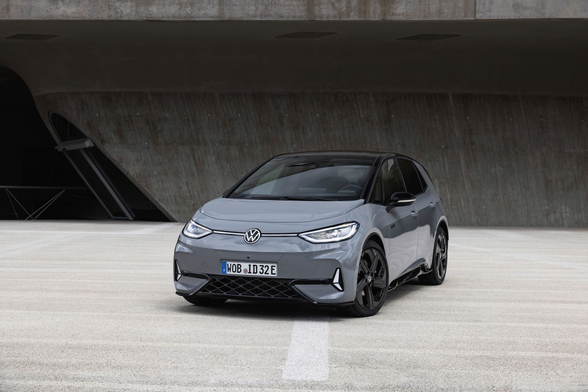 Volkswagen Unveils The New Id3 Gtx Performance The Electric Gti For The Modern Age