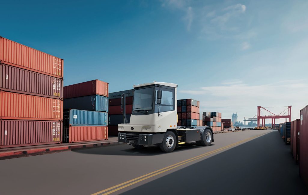 Byd Unveils The Next Gen Eyt 2 0 Electric Yard Tractor In Europe At Iaa Transportation 2024