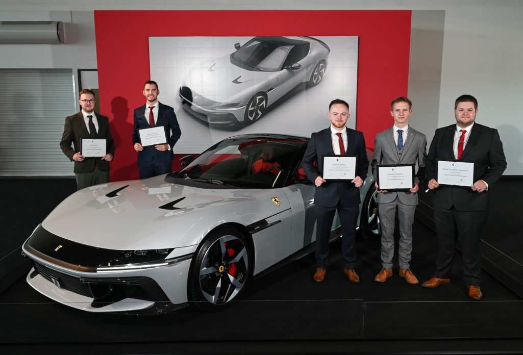 Ferraris Silverstone Graduation A Milestone For New Apprentices
