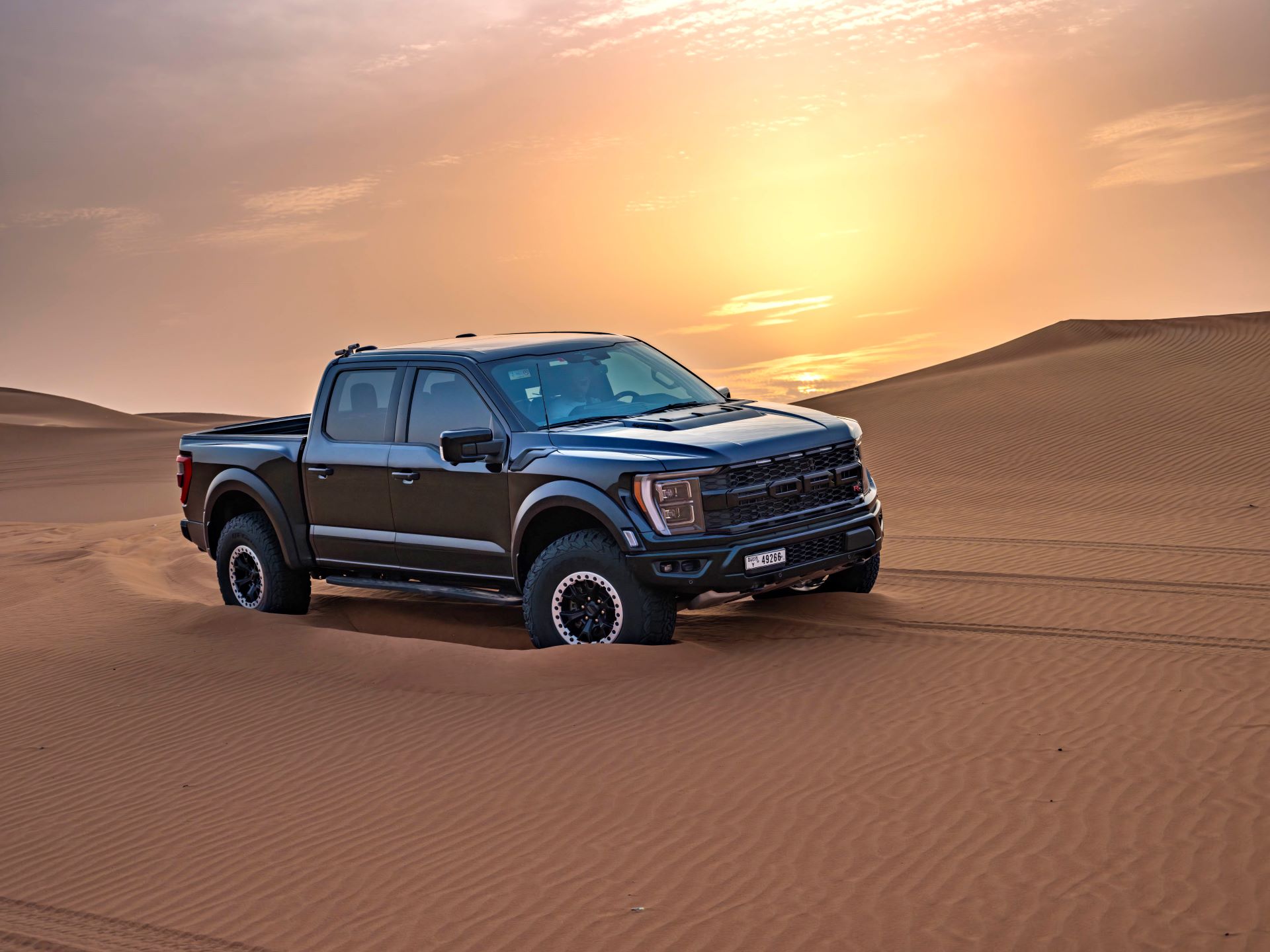 Fords Desert Endurance Testing Trucks To The Limits In Dubais Scorching Heat