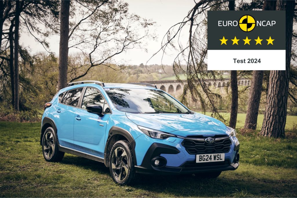 Subaru Crosstrek Achieves Five Star Euro Ncap Safety Rating For 2024