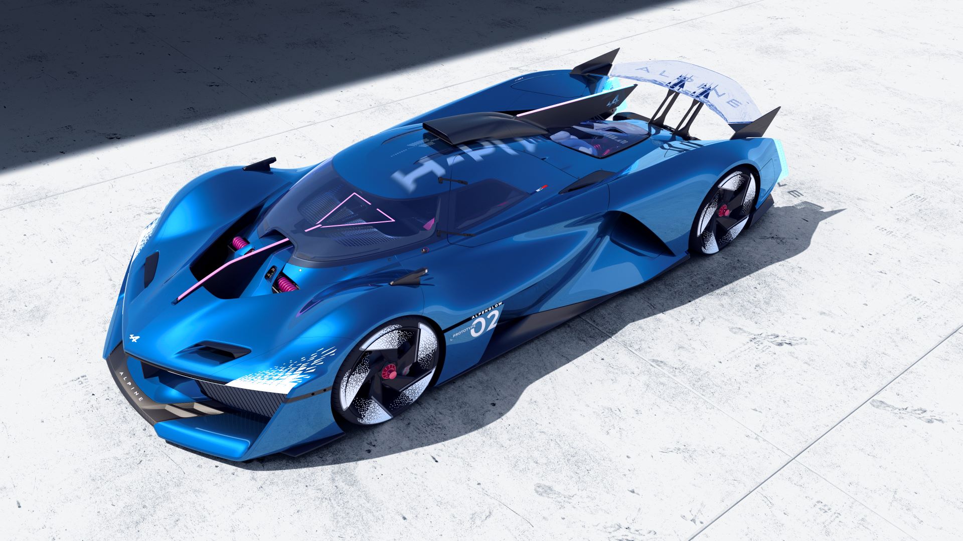 Alpine Alpenglow Hy6 Pioneering Hydrogen Performance At The Paris Motor Show 2024