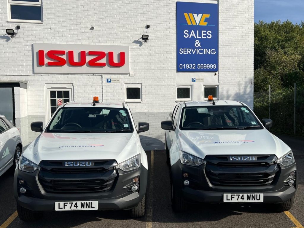 British Airways Expands Heathrow Fleet With Isuzu D Max Pick Ups