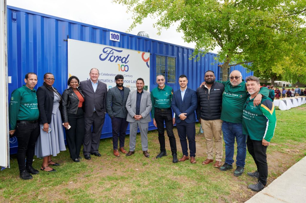 Ford South Africa Marks Centenary With Delivery Of 100 Maths And Science Labs Empowering Future Generations