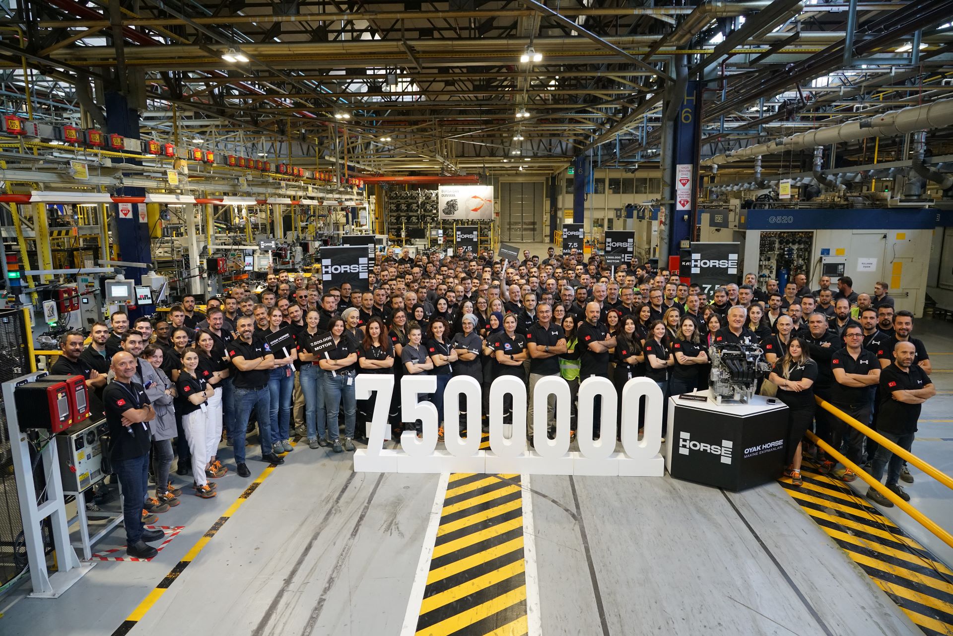 Oyak Horse Plant In Bursa Celebrates Production Milestone Of 7 5 Million Engines