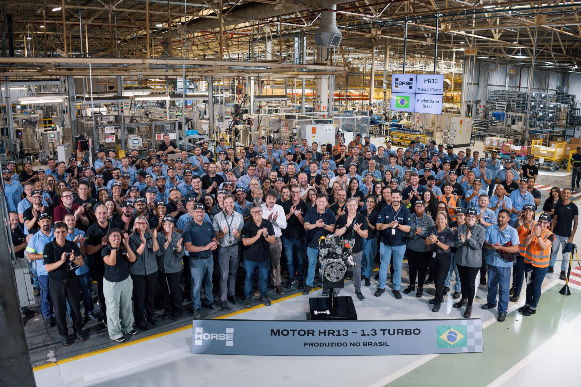 Horse Commences Production Of Hr13 Flex Fuel Engine In Brazil