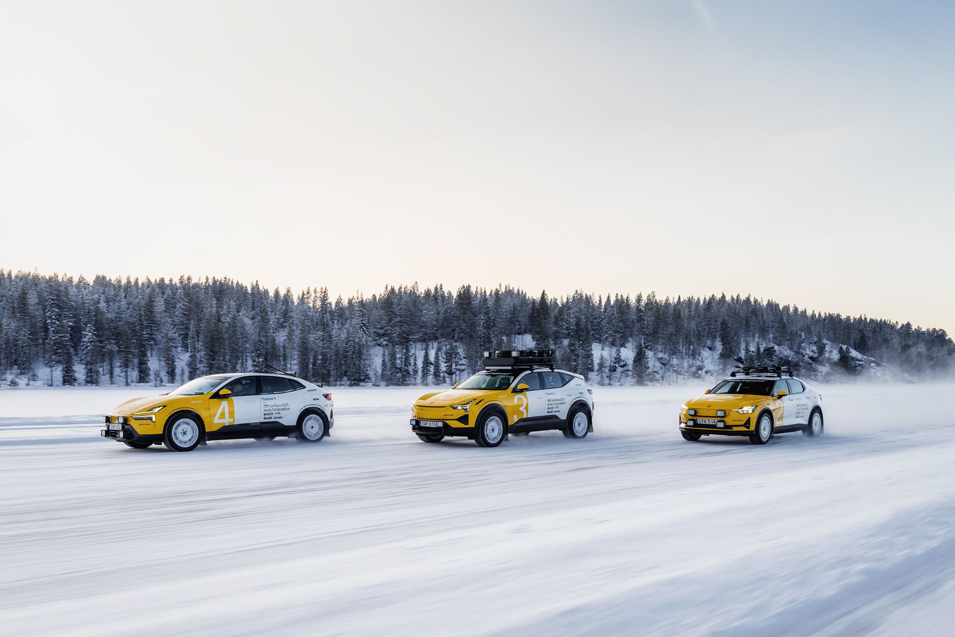 Polestar Unveils Arctic Circle Collection Electrifying Performance On Ice