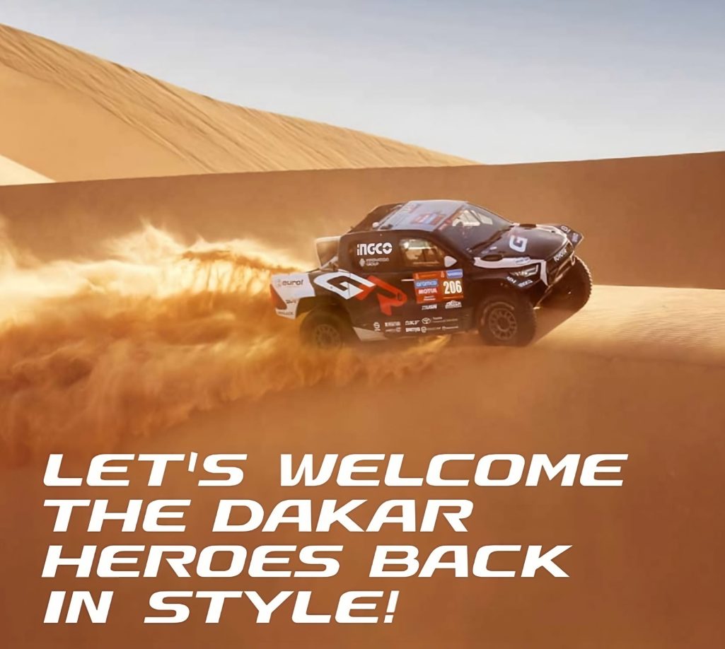 Welcoming The Heroes Home Join Us In Celebrating The 2025 Toyota Gazoo Racing Sa Dakar Rally Team