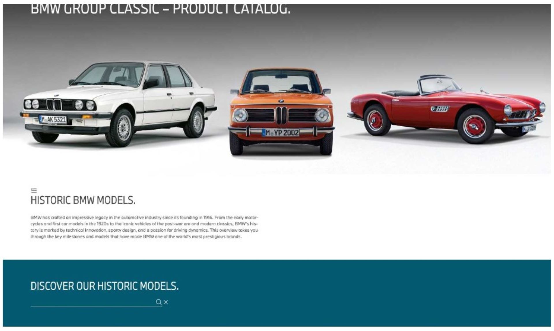 Bmw Group Classic Unveils Comprehensive Digital Archive Of Historic Vehicles
