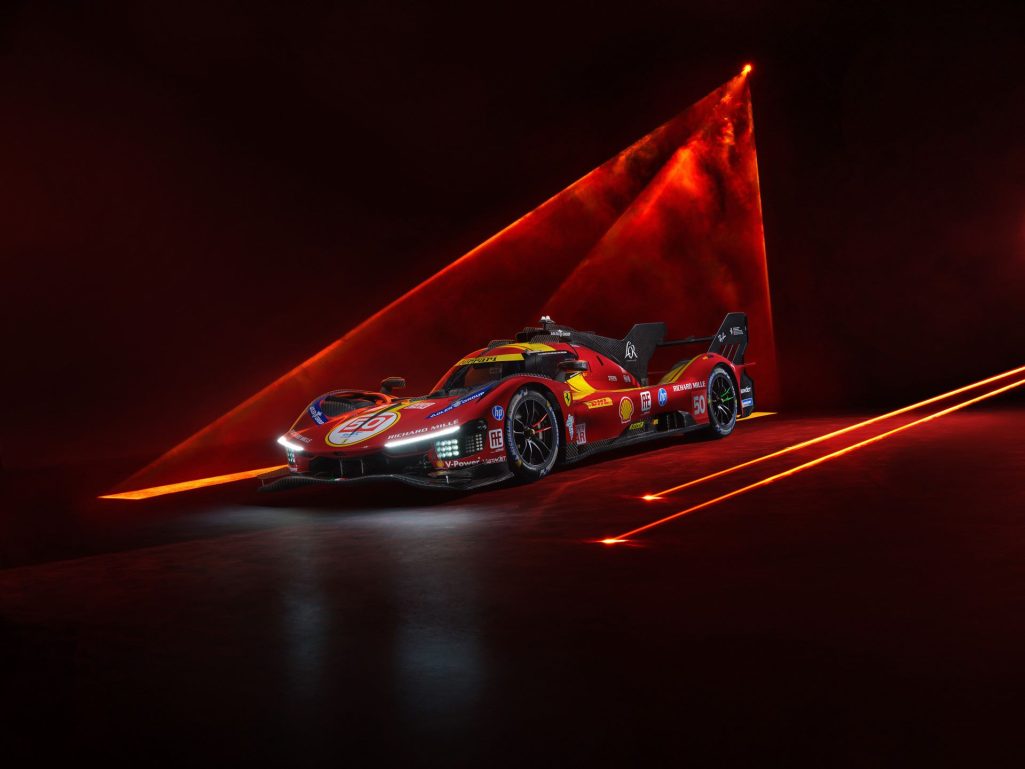 Ferrari Unveils Striking 2025 Livery For 499p Le Mans Hypercar