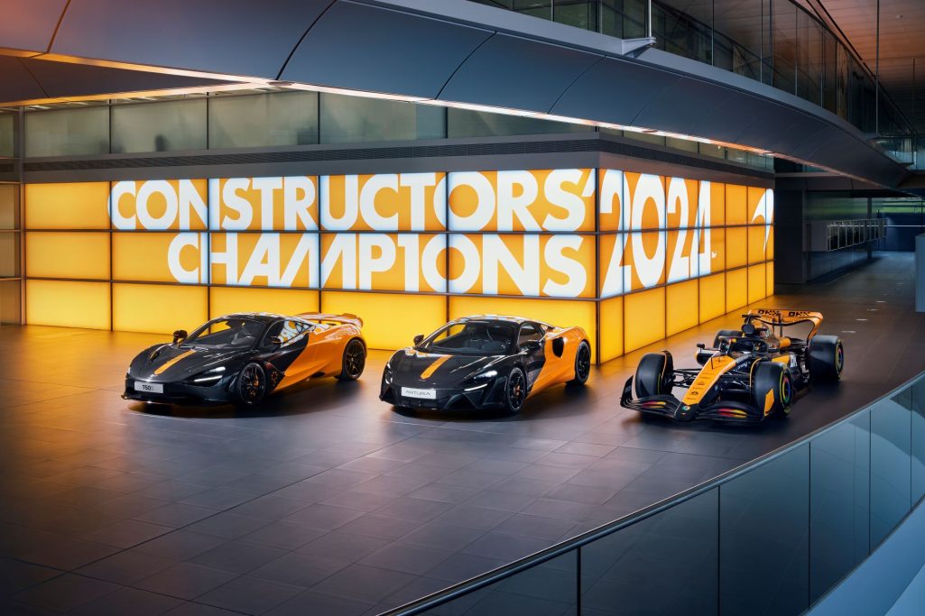 Mclaren Commemorates Ninth Constructors Championship With Ultra Limited Mcl38 Celebration Edition Artura And 750s