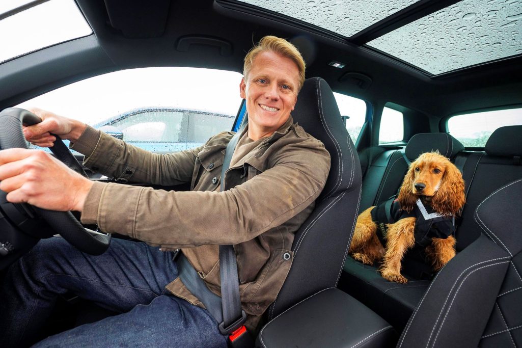 Skoda Study Shows Electric Cars Help Reduce Dogs Travel Anxiety