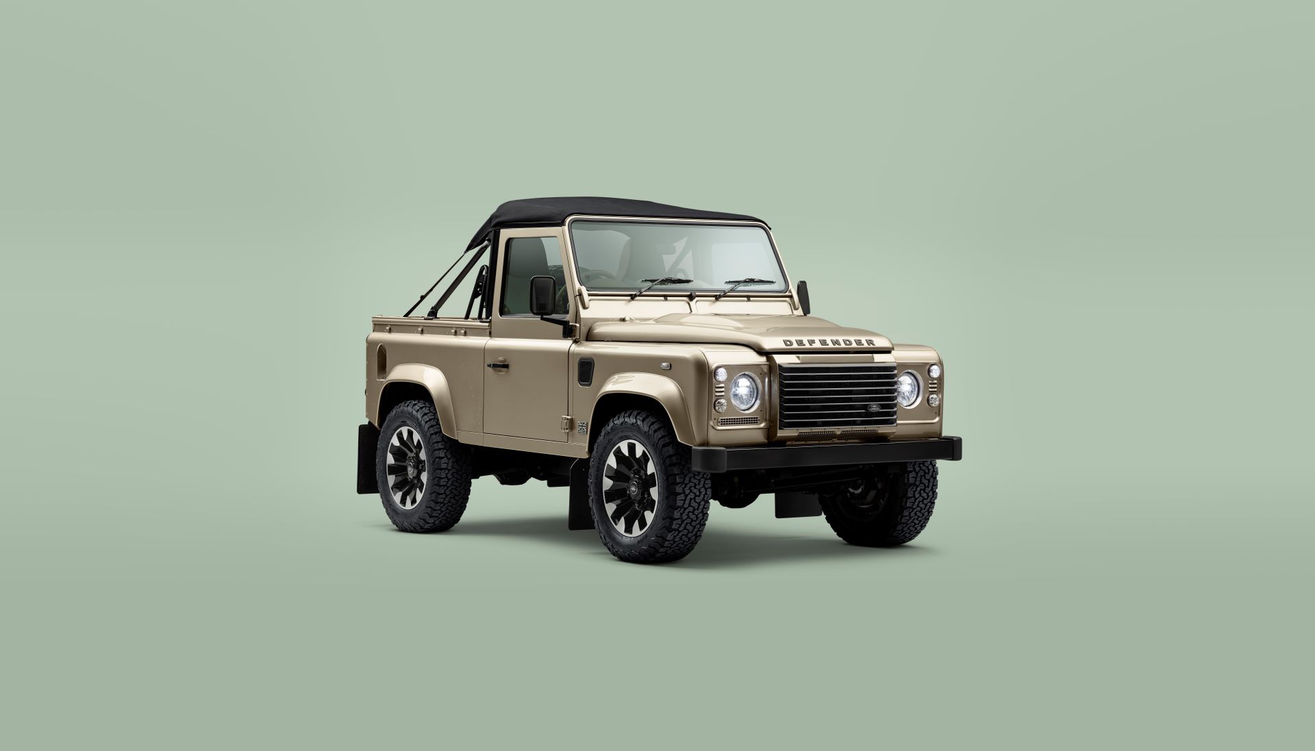 An Icon Reimagined The Classic Defender V8 Soft Top Returns In Bespoke Style