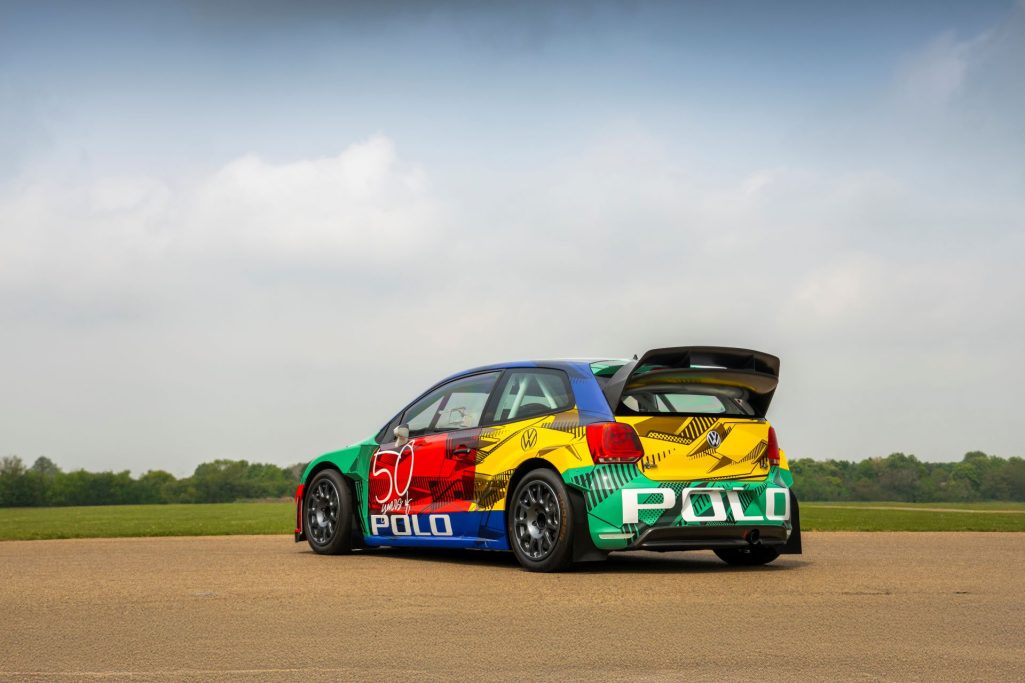 Volkswagen Unveils Special Harlequin Themed Livery To Celebrate The Polos 50th Anniversary