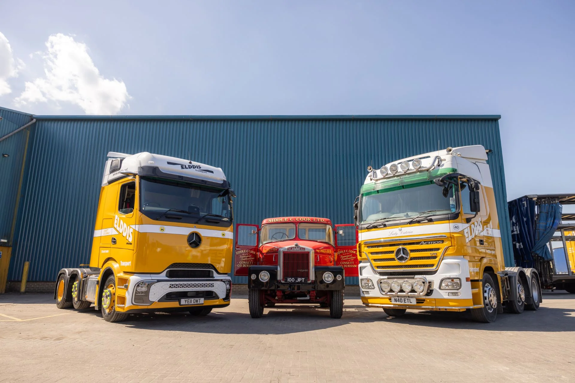 Elddis Transport Embraces The Future With The North Easts First Mercedes Benz Actros L Procabin