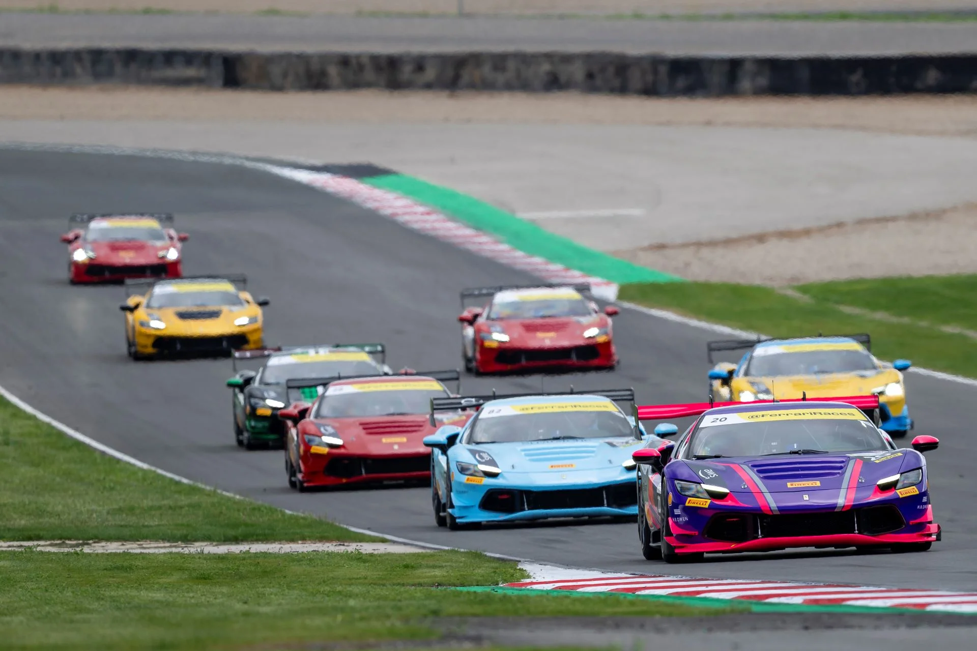 Ferrari Challenge Uk Heats Up As Oulton Park Hosts Second Round Of 2025 Season