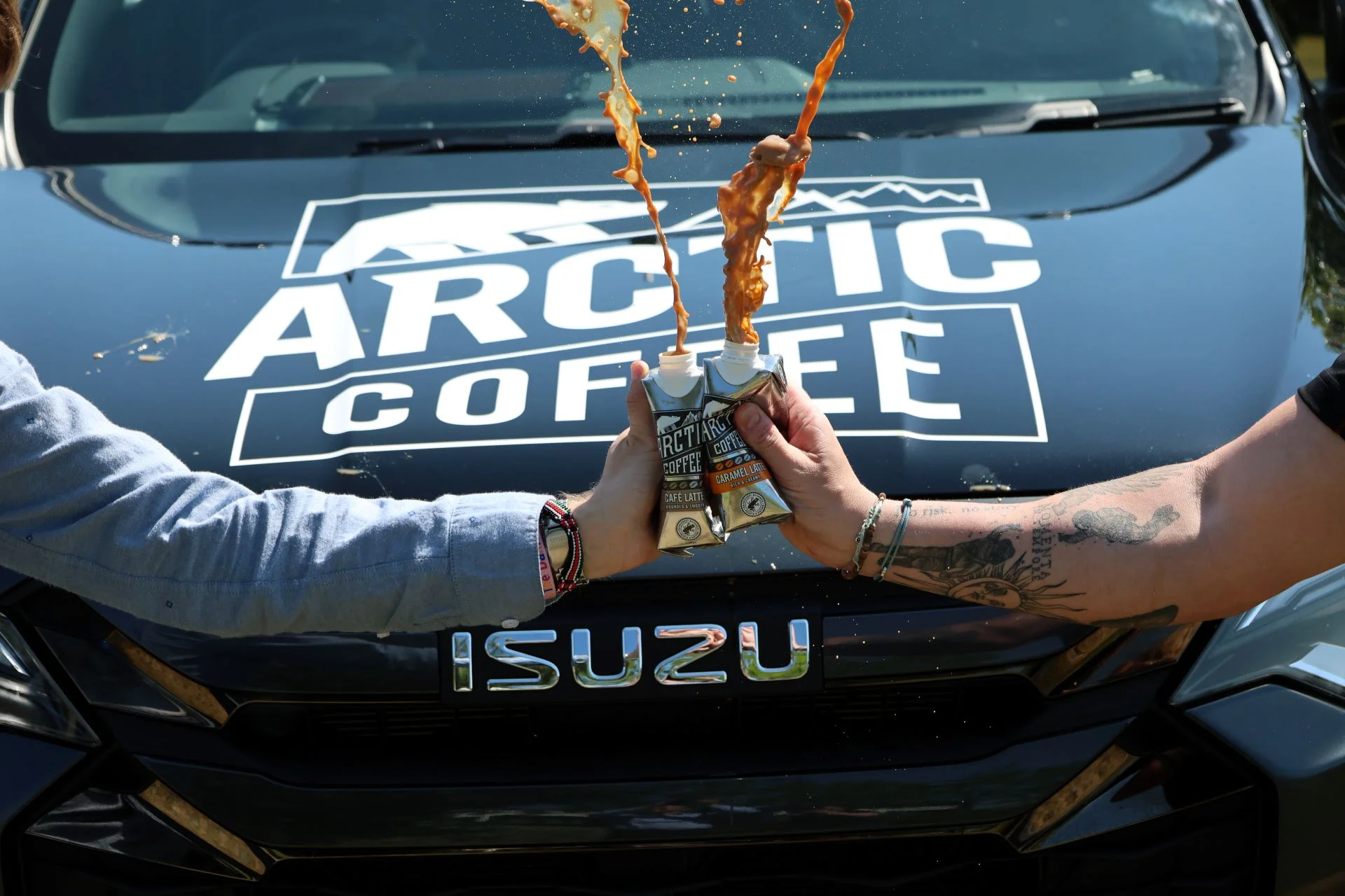 Isuzu Uk And Arctic Coffee Launch Ultimate Summer Roadshow Adventure Meets Iced Coffee