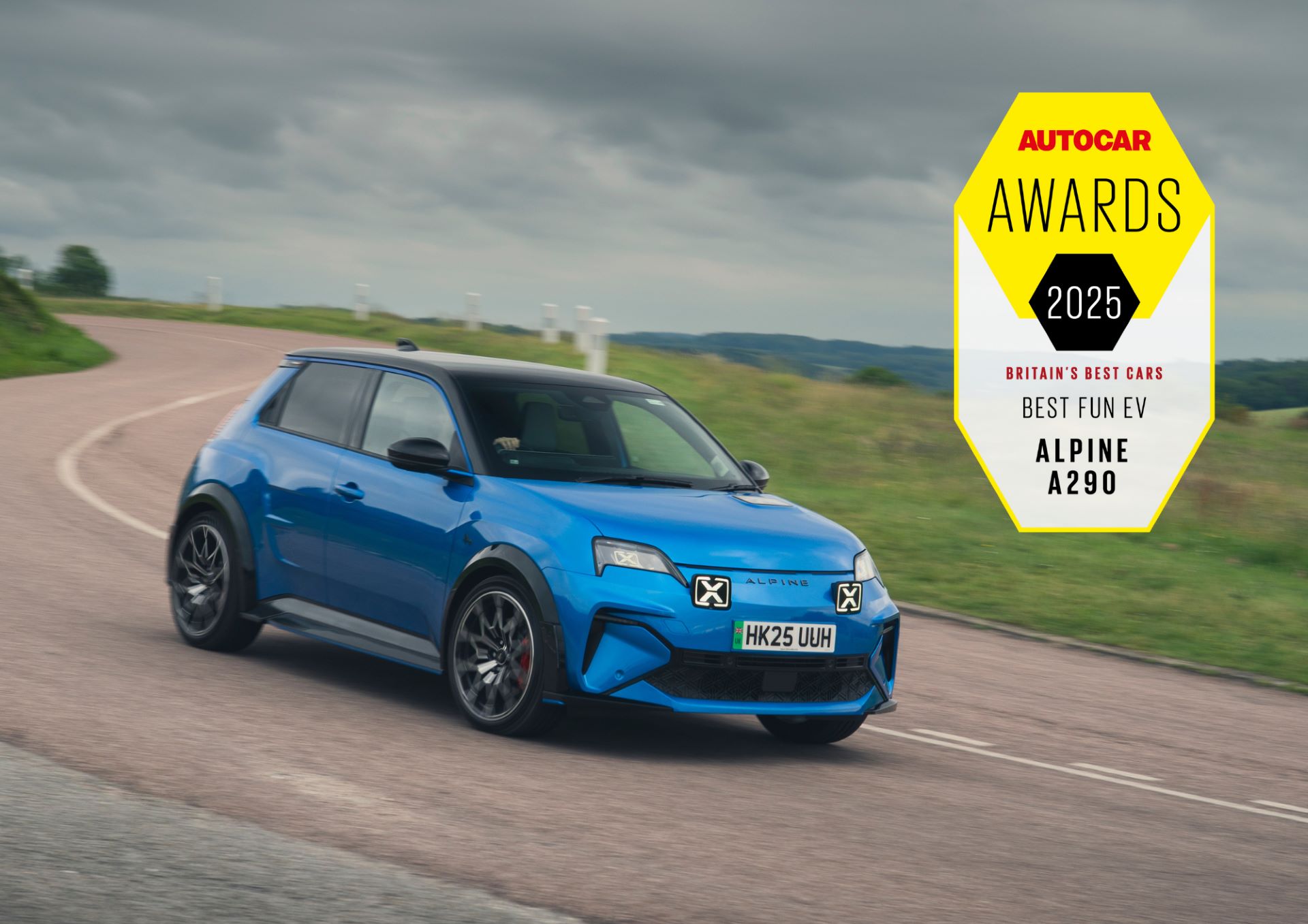 Alpine A290 Crowned Best Fun Ev At Autocar Awards 2025 A Hot Hatch Reimagined For The Electric Age