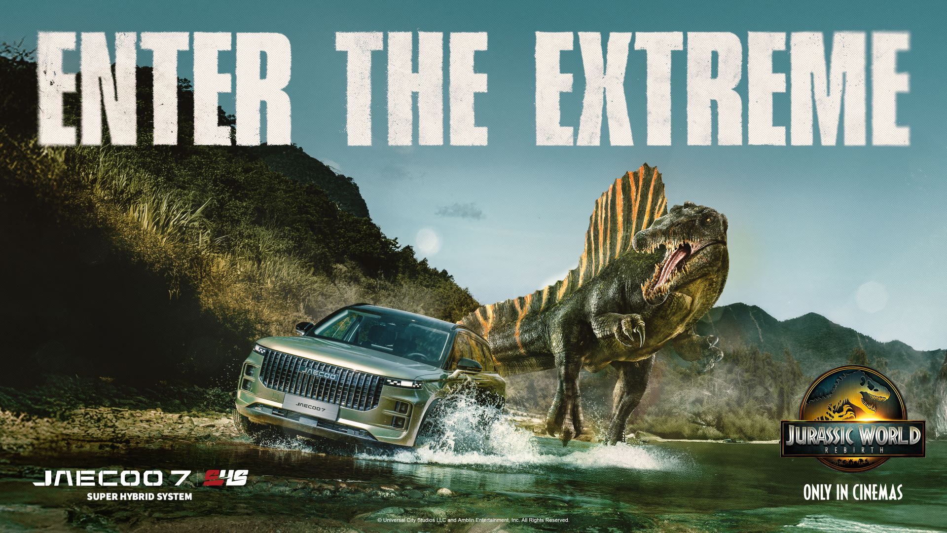 Jaecoo Enters The Extreme With Jurassic World Rebirth Partnership