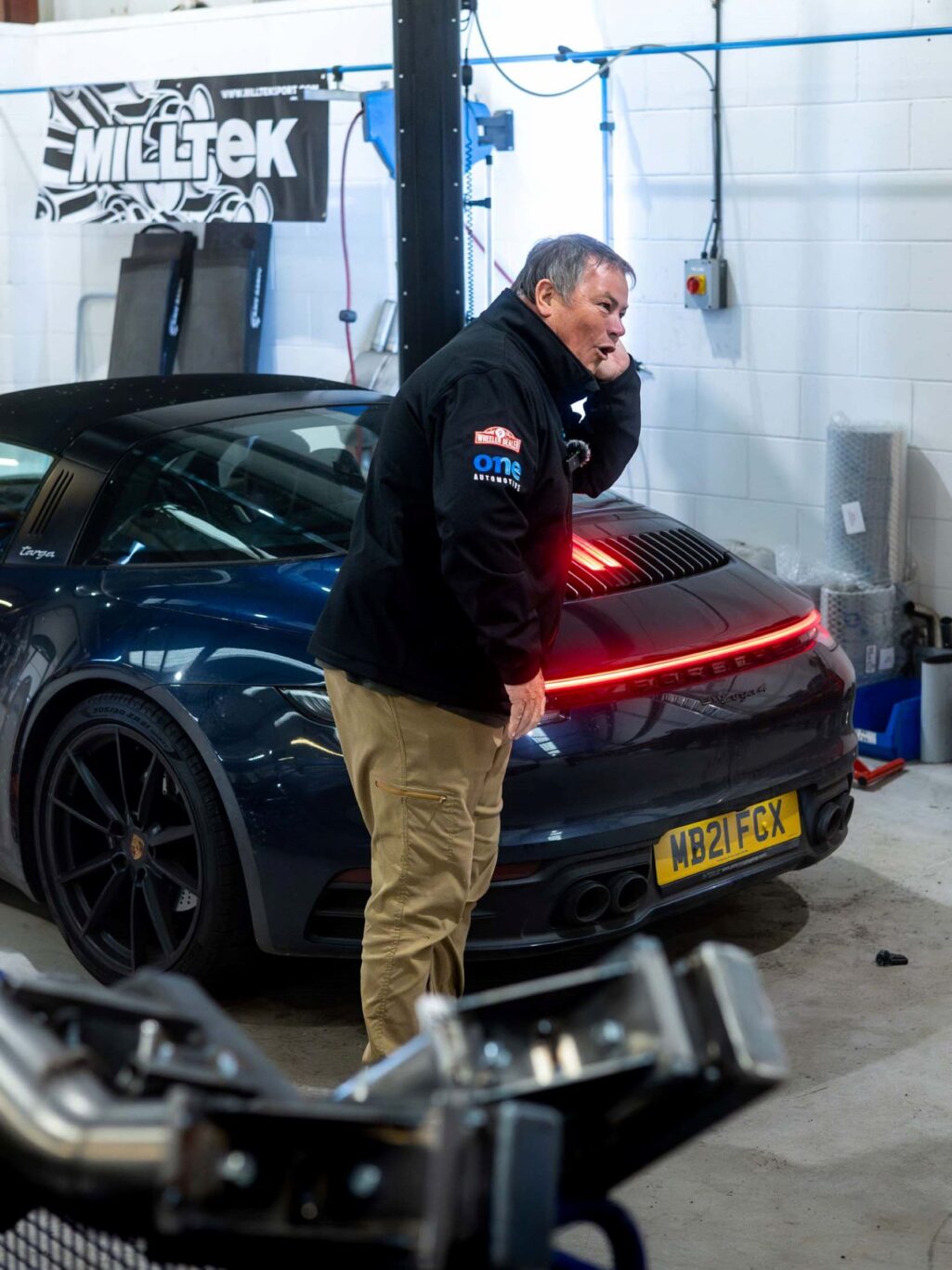 Mike Brewer Gets The Sound He Craves With Millteks Stainless Steel Upgrade For His Porsche 911 1