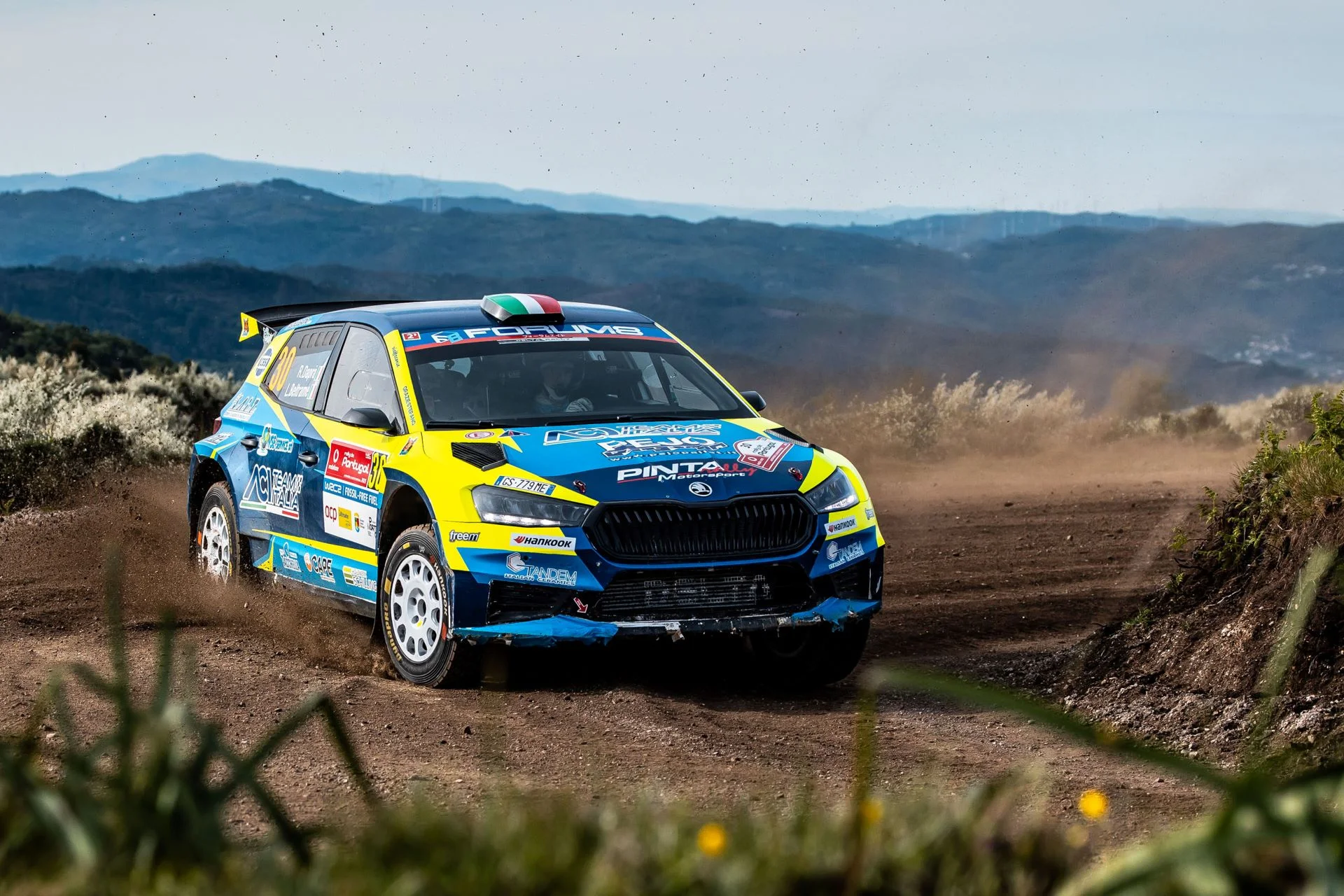 Skoda Fabia Rs Rally2 Aims For Wrc2 Podium Glory On Sardinian Gravel 1
