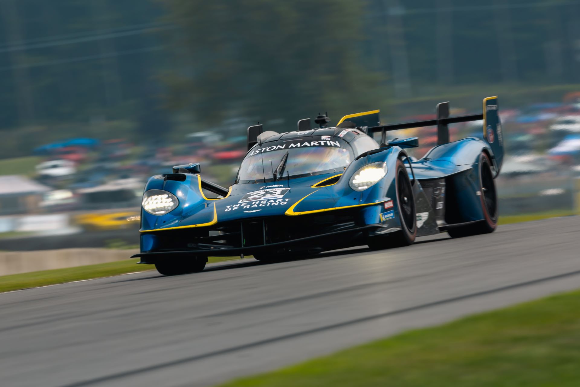 Breakthrough At Road America Aston Martin Valkyrie Scores Best Imsa Finish Yet