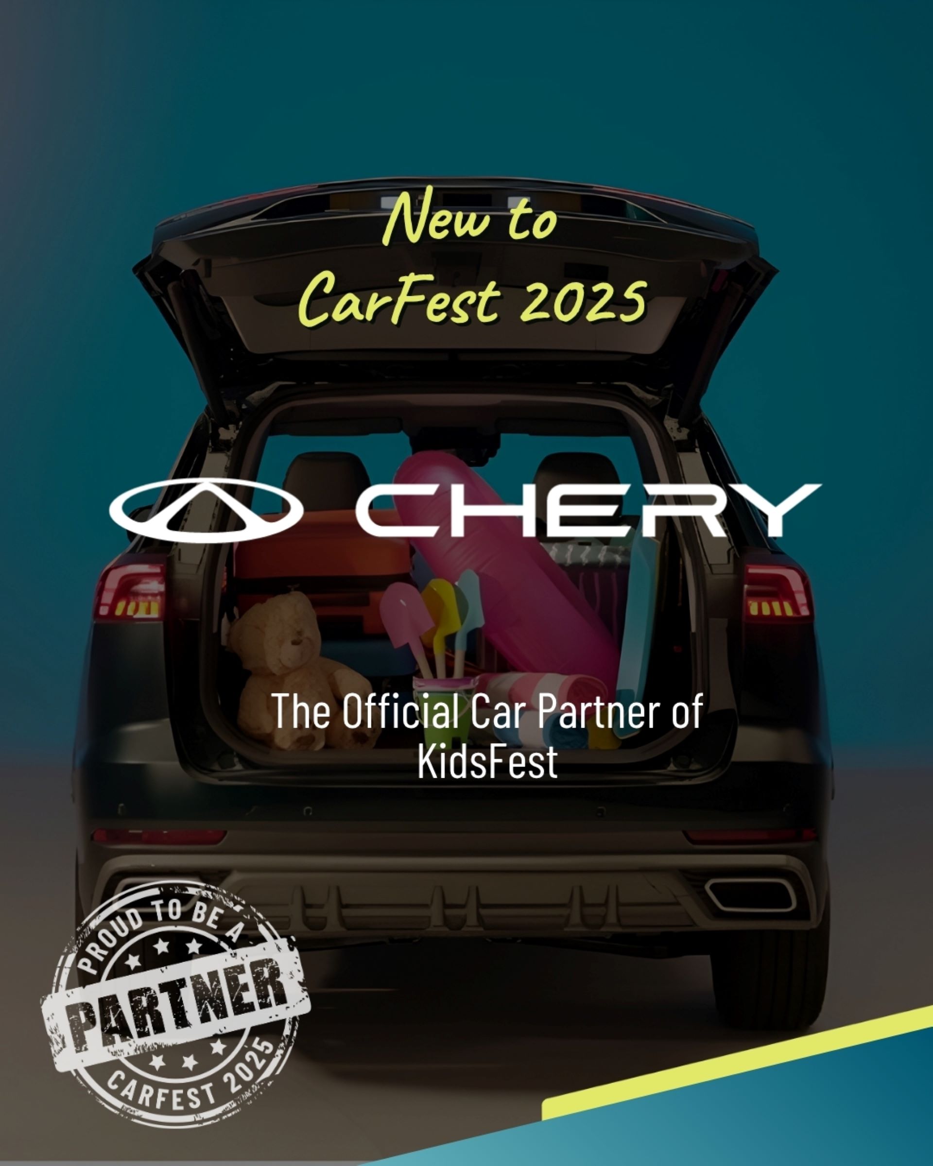 Chery Uk Becomes Official Sponsor Of Kidsfest At Carfest 2025