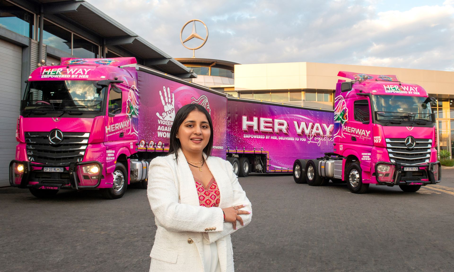 Her Way Logistics Drives Change Celebrating Womens Month In Bold Pink