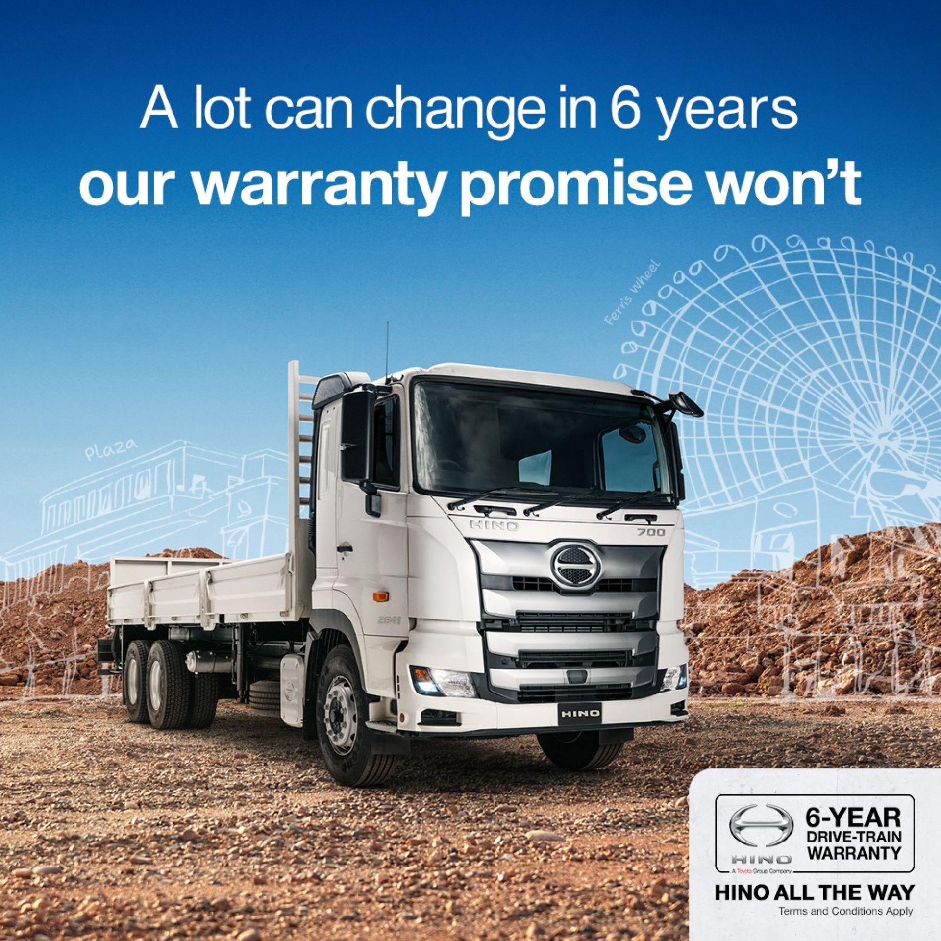 Hino South Africa Launches Industry Leading Six Year Driveline Warranty
