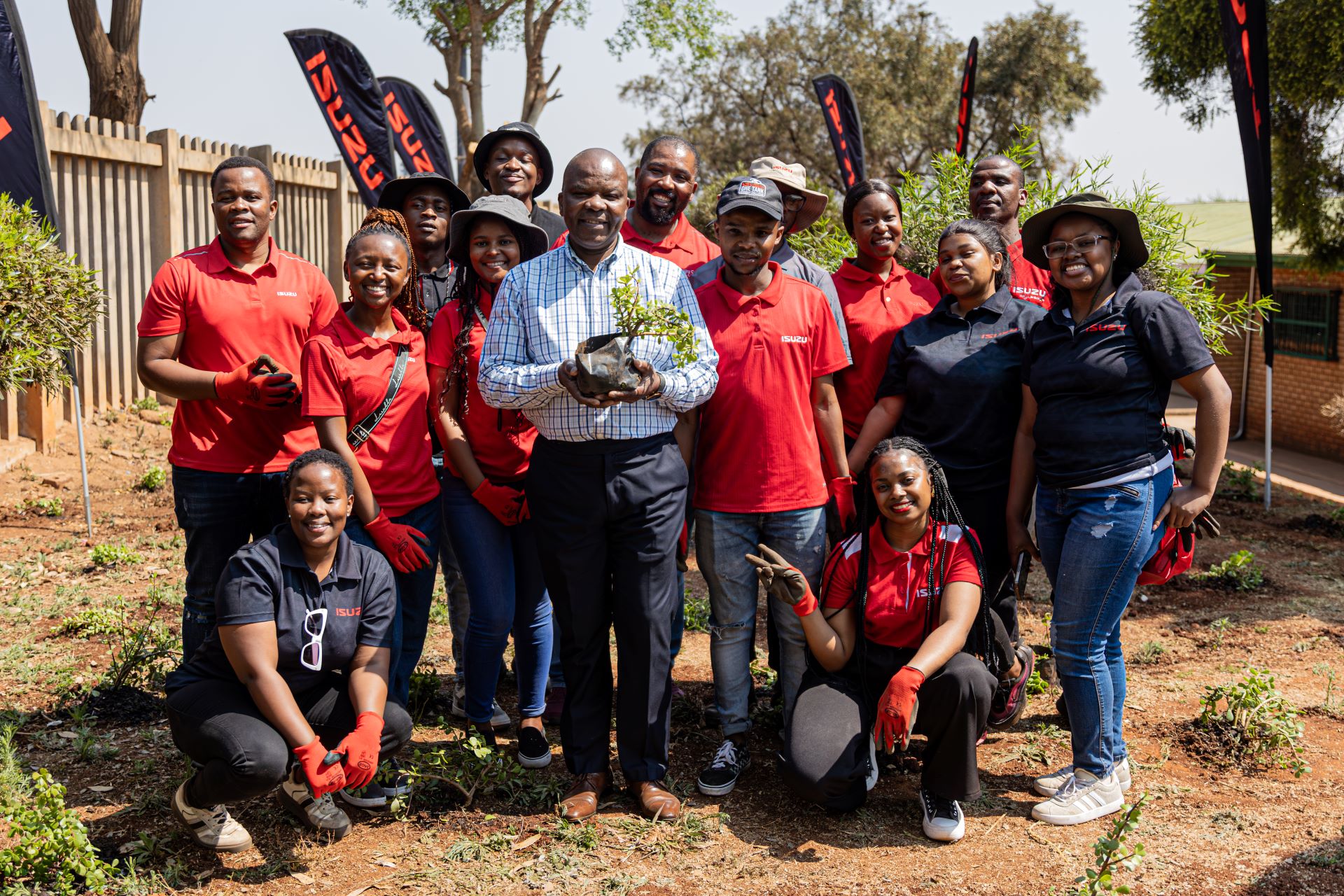 Isuzu Motors South Africa Plants Nearly 4800 Spekboom Trees In Arbor Week Initiative