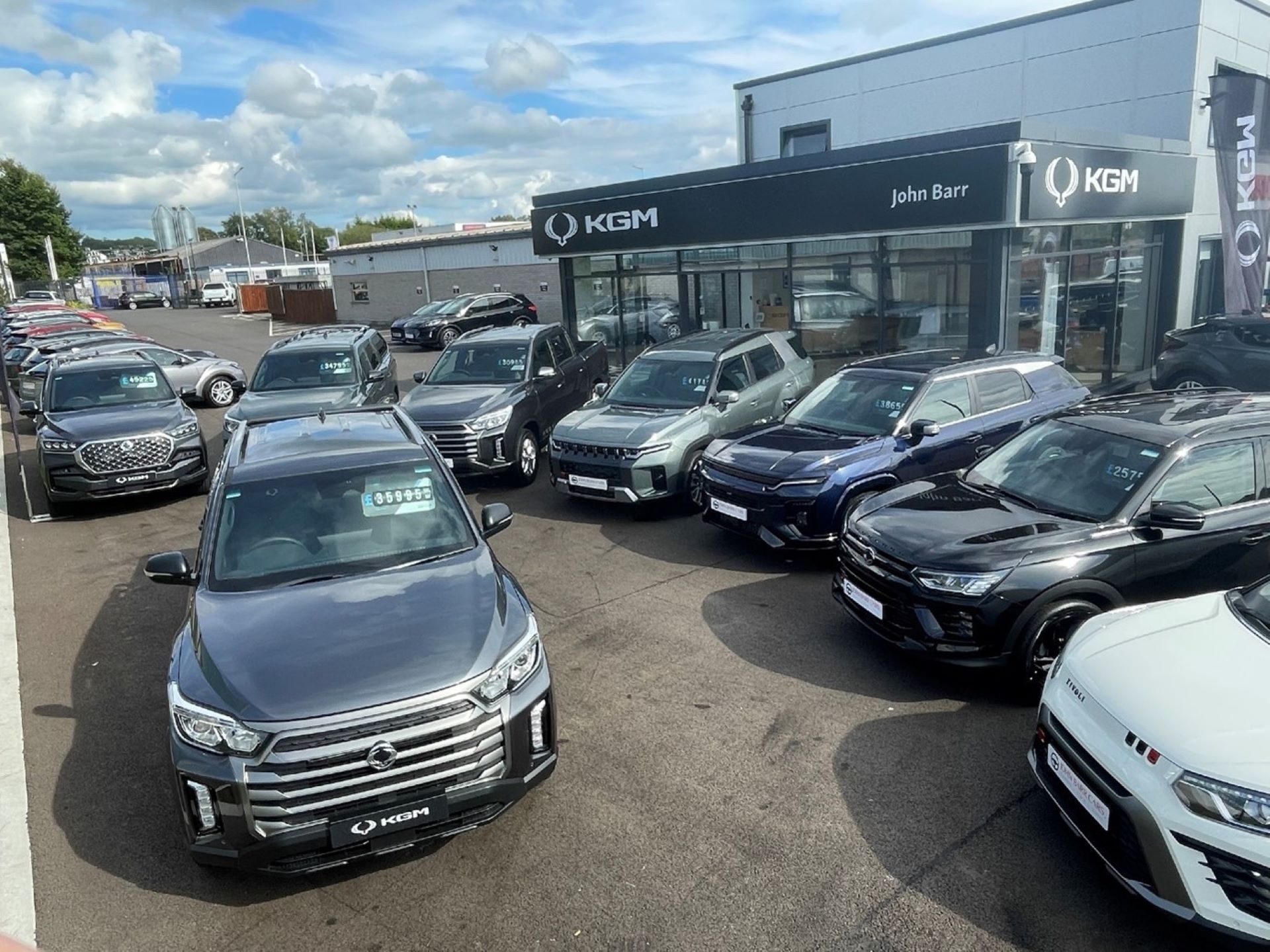 Kgm Motors Uk Welcomes John Barr Cars To Its Expanding Dealer Network
