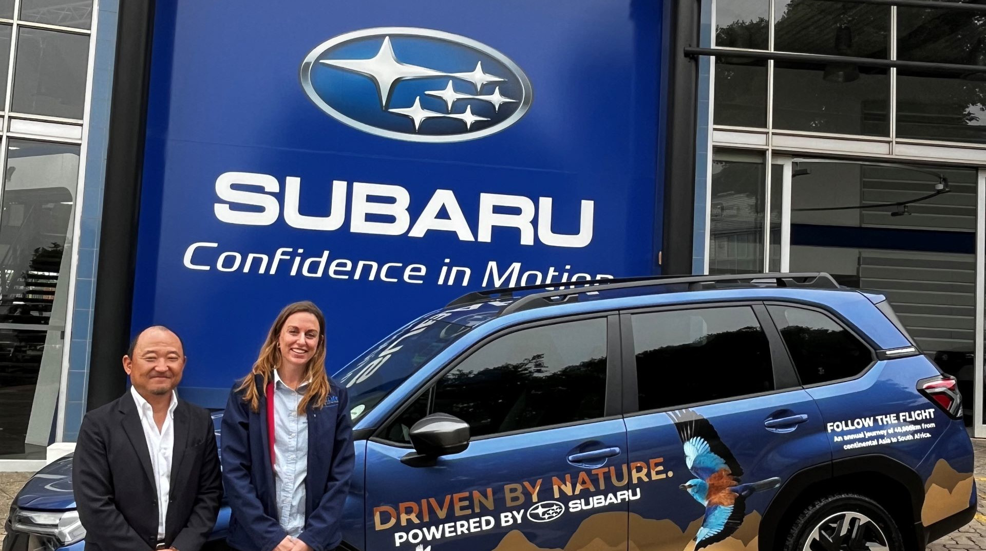 Tracking Wings: Subaru and BirdLife South Africa Follow the European Roller