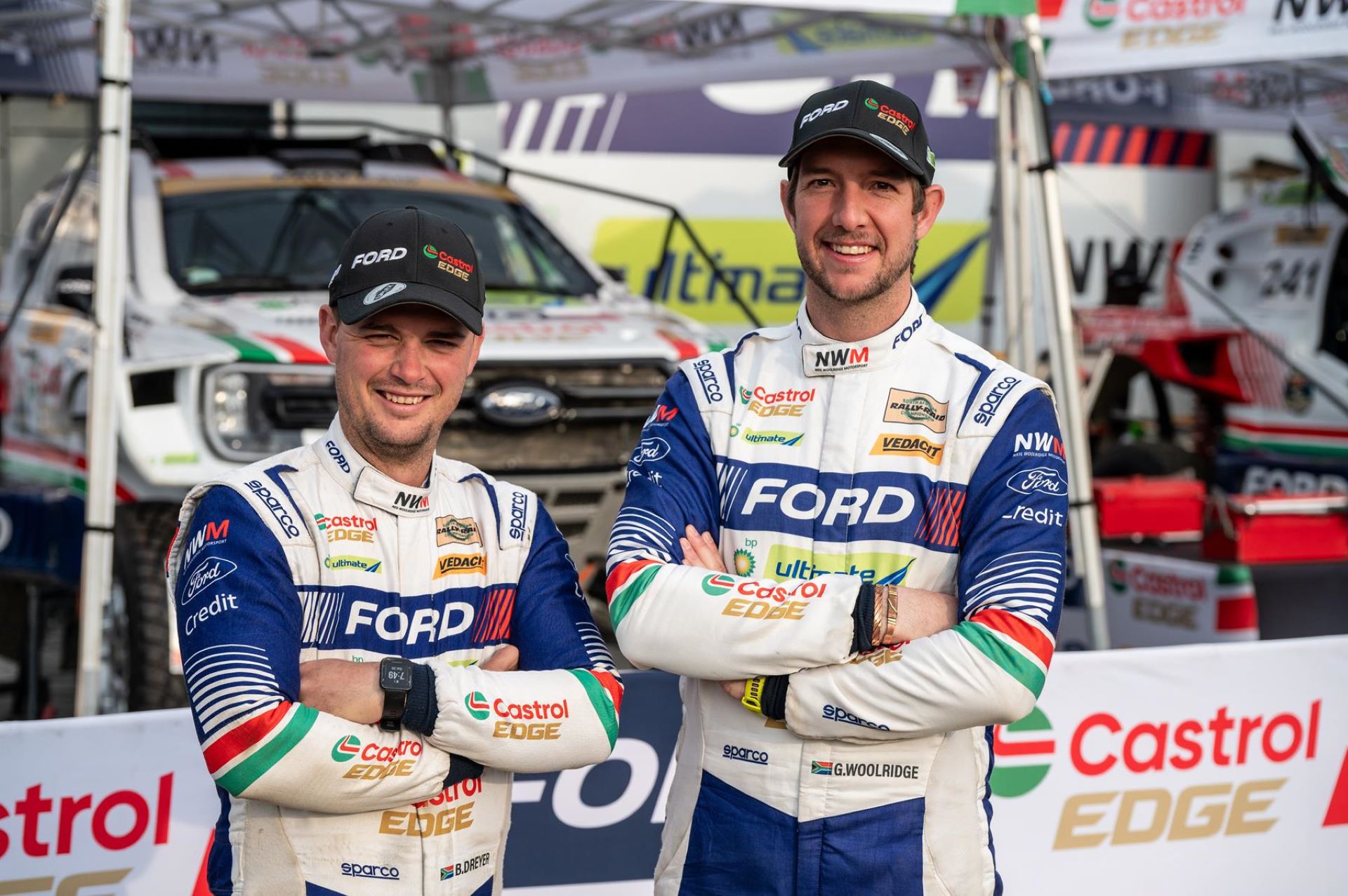 Castrol nwm ford rally raid team eyes championship glory at vryheid 400