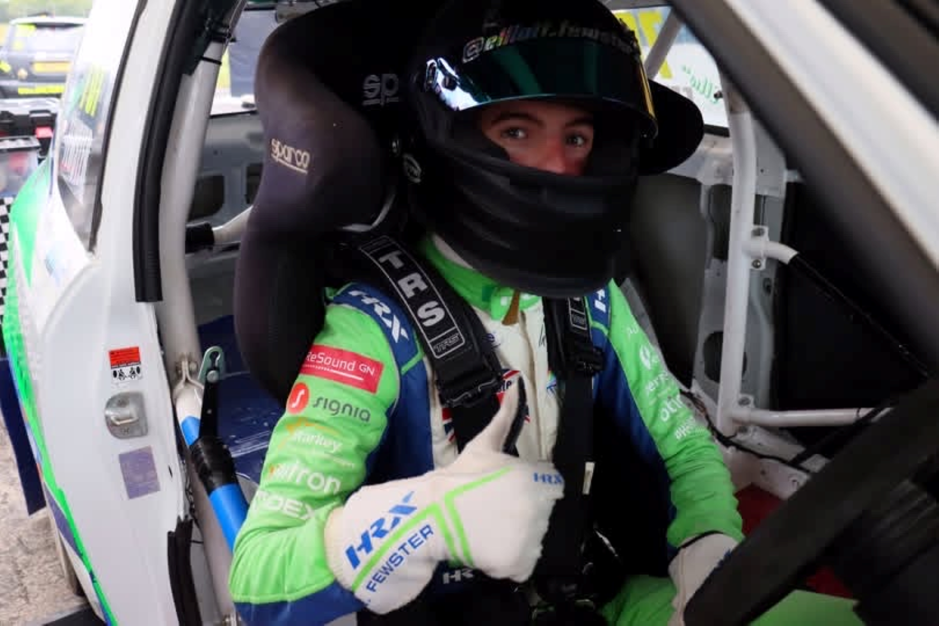 From dyspraxia to the drivers seat how 17 year old elliott fewster became a rallycross champion