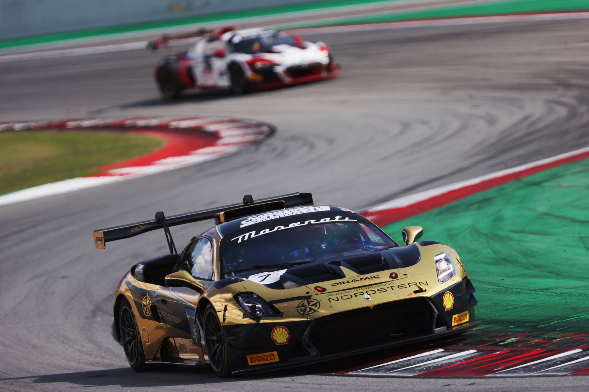 Maserati closes a triumphant gt2 season in barcelona philippe prette dominates the am class as lp racing secures team glory