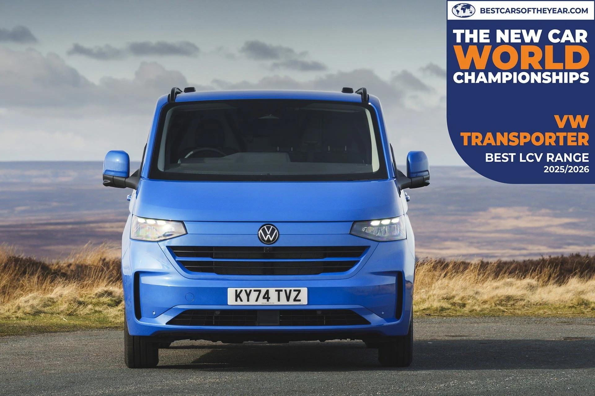 Volkswagen Transporter: 75 Years of Excellence Crowned ‘Best LCV Range’ at 2025/2026 New Car World Championships