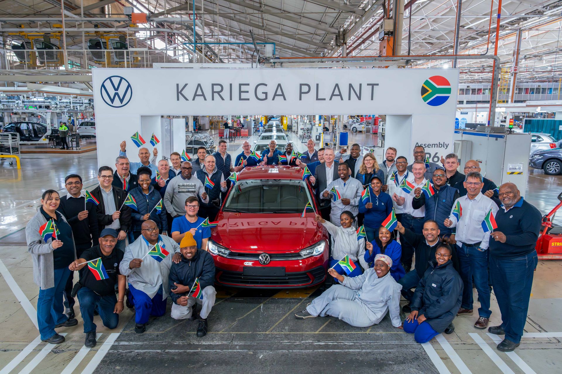 Volkswagens plant kariega reaches 500 000 polos since facelift launch