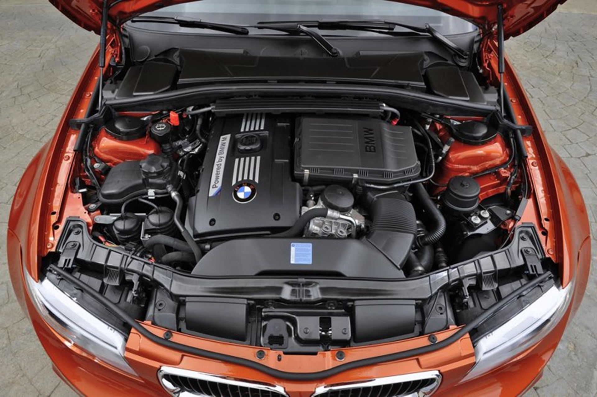 The new BMW 1 Series M Coupe Engine