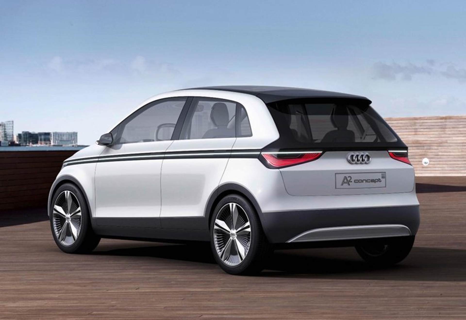 ALL-ELECTRIC A2 CONCEPT BOOSTS AUDI CHARGE TO FRANKFURT