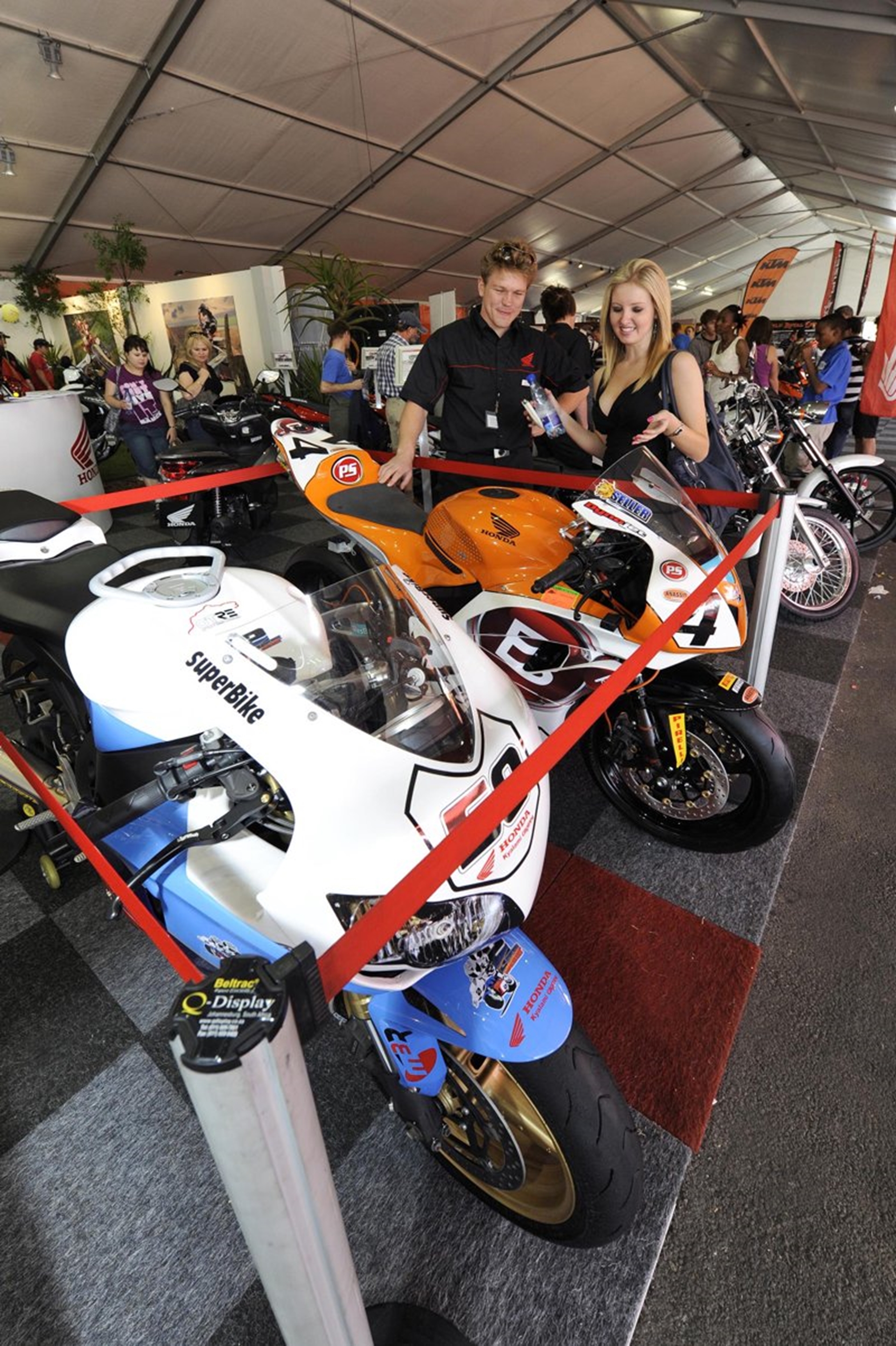 Motorcycles at the Johannesburg Motor Show 2011